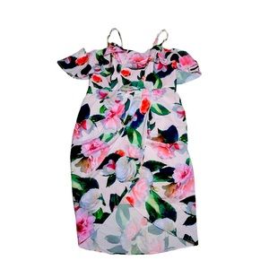 Floral Strapped Dress